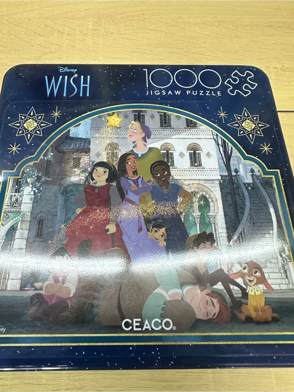 Ceaco Disneys “Wish” 1000 Piece Collectible Puzzle in Collectors Tin Box NEW